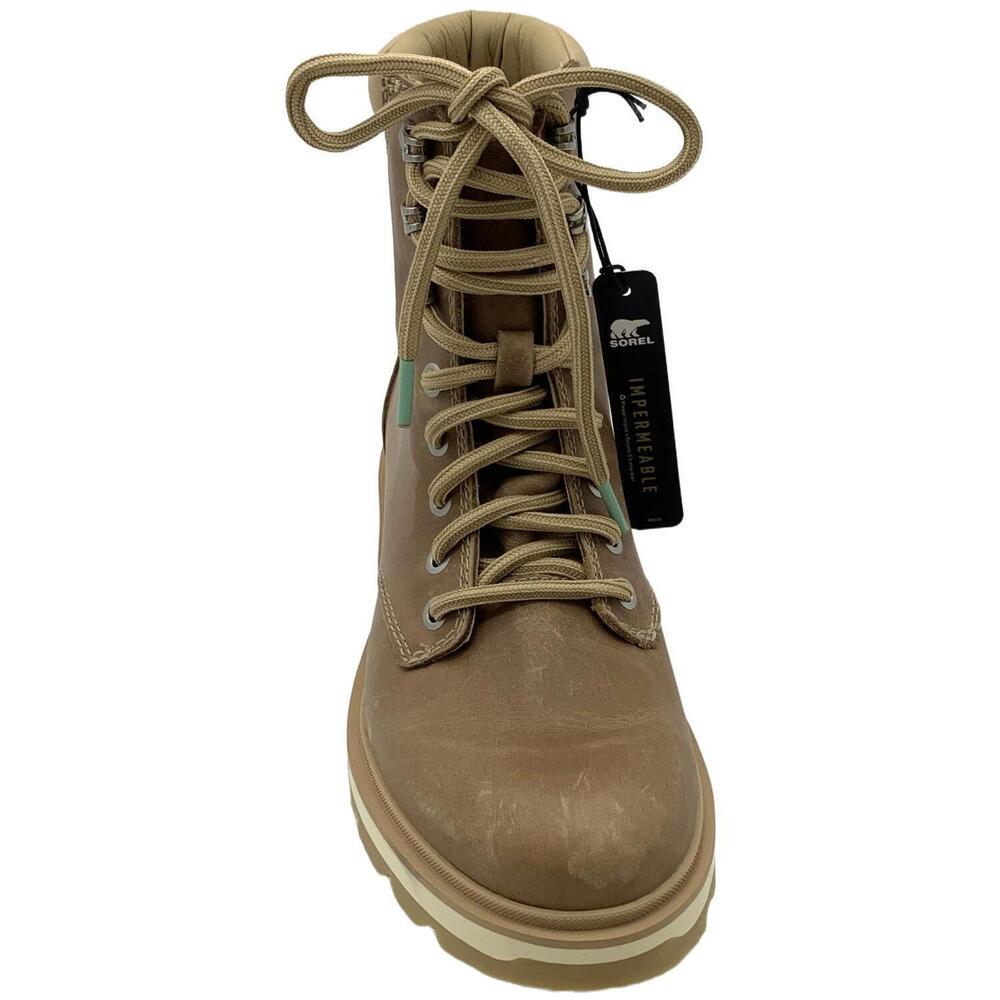 Sorel Women's Lennox Lace Boots Ceramic Canoe - Medium - Picture 2 of 3